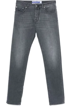 Jacob Cohen Homme, Jeans, Gris, Taille: W31 Pantalon Classique Noir Fermeture à Boutons