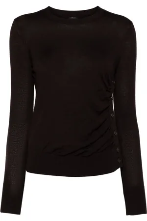 Pinko Femme, Tops, Brun, Taille: 38 FR Pull Diraspatura