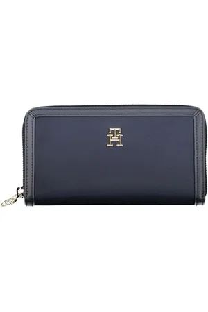 Tommy Hilfiger Femme, Accessoires, Bleu, Taille: ONE Size Portefeuille en polyester