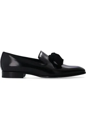 Jimmy Choo Homme, Chaussures, Noir, Taille: 40 EU Mocassins Foxley
