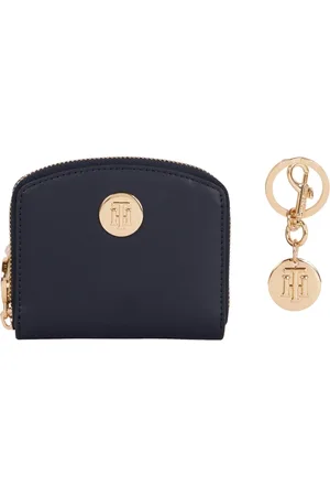 Tommy Hilfiger Femme, Accessoires, Bleu, Taille: ONE Size Chic Med Wallet and Charm GP