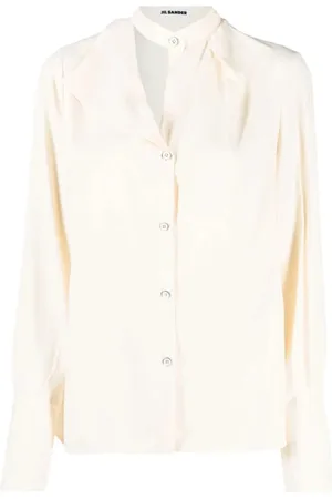 Jil Sander Femme, Blouses et Chemises, , Taille: 34 FR Chemise à Manches Longues Boutonnée