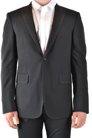 John Richmond Homme, Vestes, Noir, Taille: L Veste Élégante et Confortable