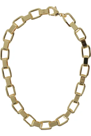FEDERICA TOSI Femme, Accessoires, Gris, Taille: ONE Size Collier en Dentelle Or Emily