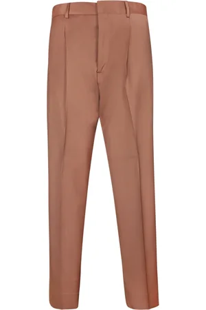 COSTUMEIN Homme, Pantalons, Brun, Taille: S Pantalon marron pour homme