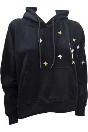 John Richmond Femme, Sweatshirts et sweats à capuche, Noir, Taille: 40 FR Cotton Sweat à capuche