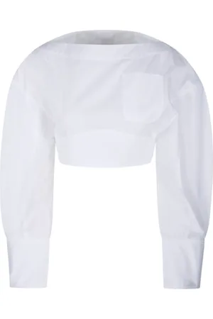 Jacquemus Femme, Blouses et Chemises, Blanc, Taille: 40 FR Le Haut Blouse
