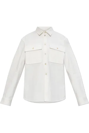 Jil Sander Femme, Blouses et Chemises, Blanc, Taille: 38 FR Chemise en denim