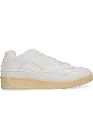 Jil Sander Homme, Chaussures, Blanc, Taille: 41 EU Baskets Dragon avec inserts en maille