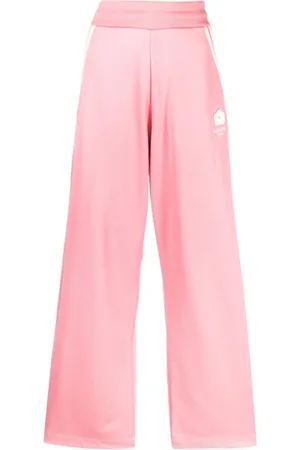 Kenzo Femme, Pantalons, Rose, Taille: 38 FR Pantalon Flower 2.0