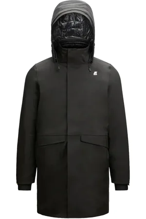 K-Way Homme, Sport, Noir, Taille: XL Thomas Bonded Padded Parka