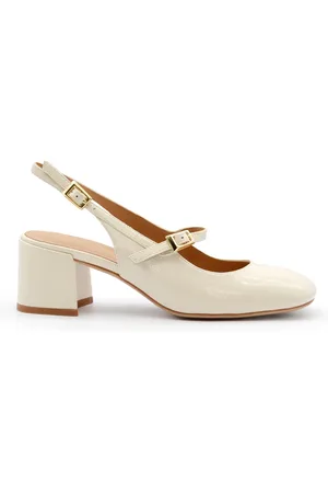 Bruno Premi Femme, Chaussures, , Taille: 41 EU Sandales en cuir verni à bout rond
