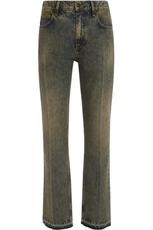 Guess Femme, Jeans, Gris, Taille: W32 Pantalon en denim délavé vintage