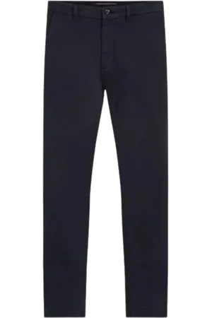 Tommy Hilfiger Homme, Pantalons, Bleu, Taille: W31 L32 Pantalon Chino Bleecker Structure