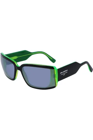 Karl Lagerfeld Unisex, Accessoires, Noir, Taille: ONE Size Lunettes de soleil en acétate