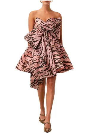 ZIMMERMANN Femme, Robes, Multicolore, Taille: 38 FR Mini-robe à en Satin