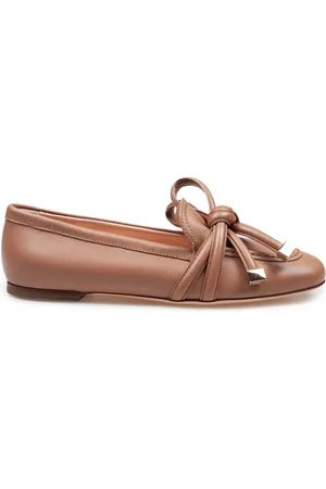 AGL ATTILIO GIUSTI LEOMBRUNI Femme, Chaussures, Brun, Taille: 36 EU Mocassin en cuir avec cacao