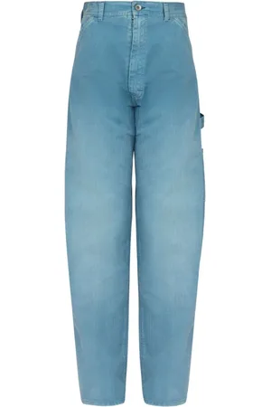 Maison Margiela Homme, Jeans, Bleu, Taille: W34 Jean à chevrons