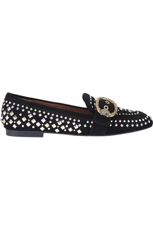 Kurt Geiger Femme, Chaussures, Noir, Taille: 38 1/2 EU Mocassins Élégants