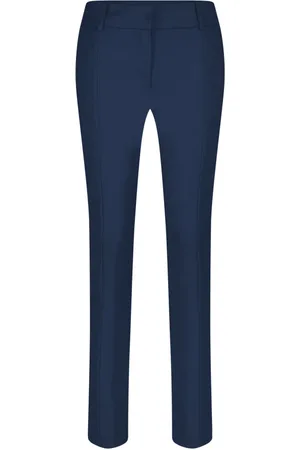 Patrizia Pepe Femme, Pantalons, Bleu, Taille: 42 FR Pantalon Slim Fit