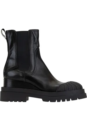 Premiata Femme, Chaussures, Noir, Taille: 40 EU Bottines en cuir pour femme à enfiler