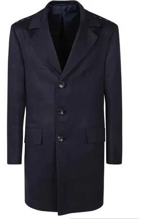 Kiton Homme, Manteaux, Bleu, Taille: M Manteau Bleu Premium