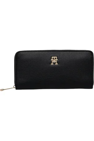Tommy Hilfiger Femme, Accessoires, Noir, Taille: ONE Size Mélange de sac à main et portefeuille noir