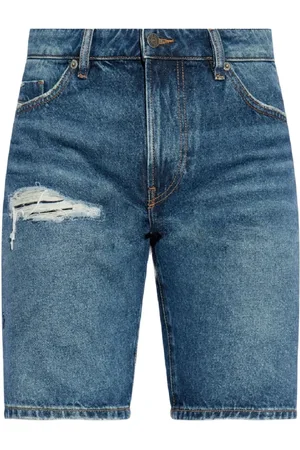 Diesel Homme, Shorts, Bleu, Taille: W36 Bermudas Décontractés pour Hommes