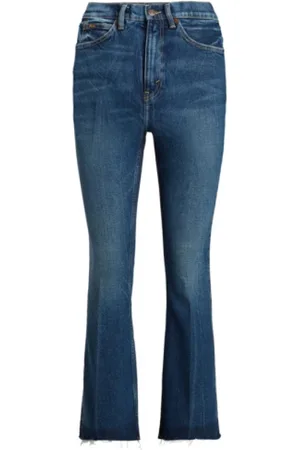 Ralph Lauren Femme, Jeans, Bleu, Taille: W26 Sharona Crop Flare Jeans