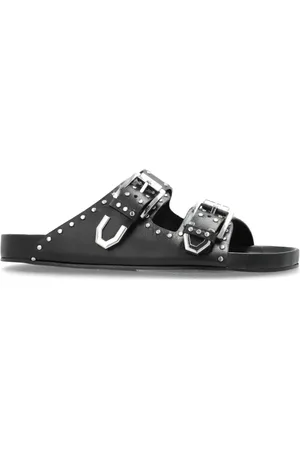 IRO Femme, Chaussures, Noir, Taille: 41 EU Sandales en cuir Billie