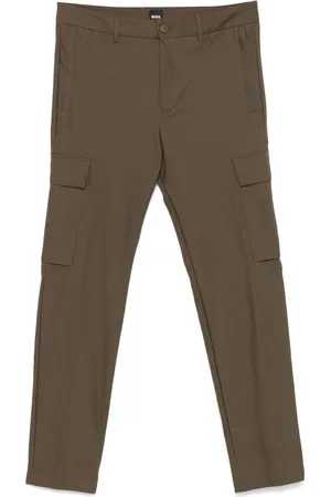 HUGO BOSS Homme, Pantalons, Vert, Taille: 2XL Pantalon Cargo