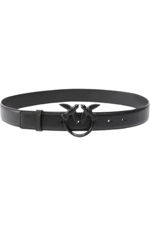 Pinko Femme, Accessoires, Noir, Taille: L Ceinture à Blocs Limousine