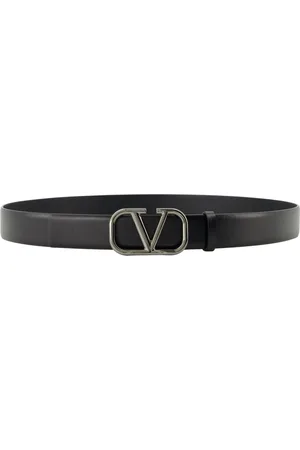 VALENTINO GARAVANI Homme, Accessoires, Noir, Taille: 85 CM Ceinture en cuir VLogo