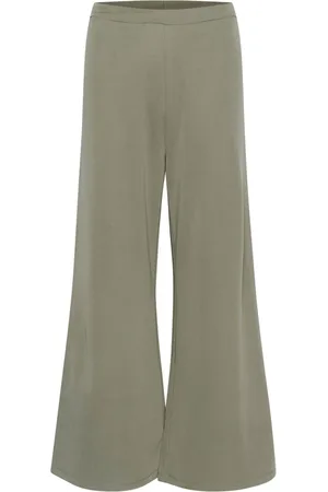 Part Two Femme, Pantalons, Vert, Taille: 46 FR Pantalon Large