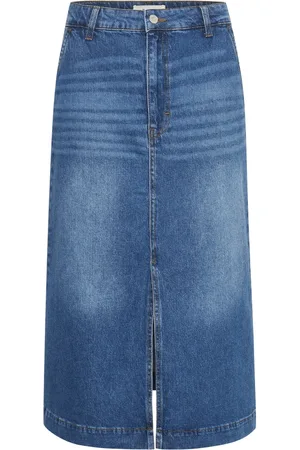 Part Two Femme, Jupes, Bleu, Taille: 38 FR Caliapw SK 30307922 Jupe en jean