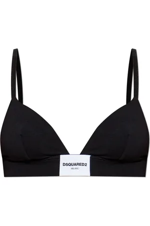 Dsquared2 Femme, Sous-vêtements, Noir, Taille: 40 FR Soutien-gorge avec logo