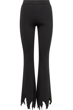 J.W.Anderson Femme, Pantalons, Noir, Taille: 40 FR Pantalon Laser Cut