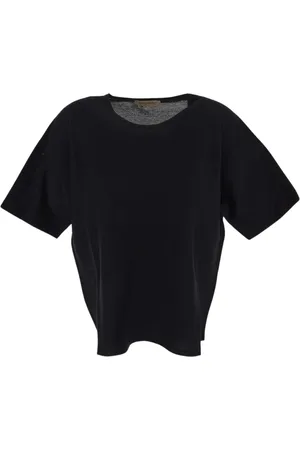 GENTRYPORTOFINO Femme, Pulls, Noir, Taille: 42 FR Mode Tricot Femme