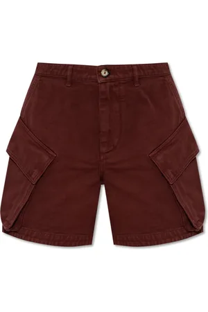 J.W.Anderson Femme, Shorts, Rouge, Taille: 34 FR Short Cargo Taille Haute