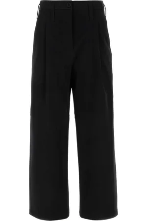 Serafini Femme, Pantalons, Noir, Taille: 38 FR Pantalon large