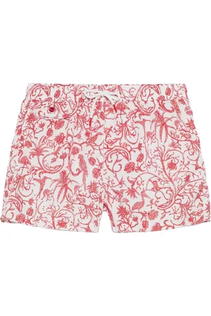 Kiton Homme, Maillots de bain, Multicolore, Taille: 3XL Short de Plage Avec Fantaisie Rouge