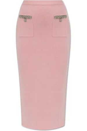 Self-Portrait Femme, Jupes, Rose, Taille: 36 FR Jupe avec poches