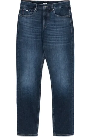 HUGO BOSS Homme, Jeans, Bleu, Taille: W31 L34 419 Jean Droit Marine