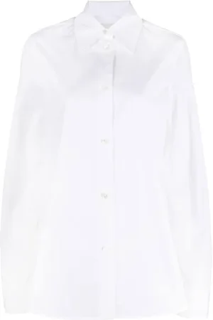Jil Sander Femme, Blouses et Chemises, Blanc, Taille: 38 FR Chemise blanche classique ajustée