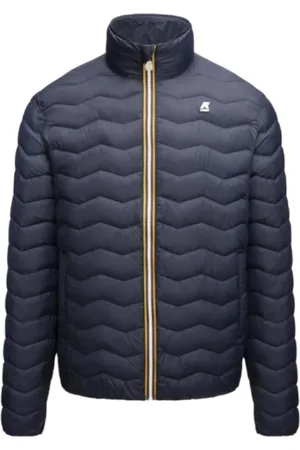K-Way Homme, Vestes, Bleu, Taille: L Veste chaude matelassée zippée Valentine