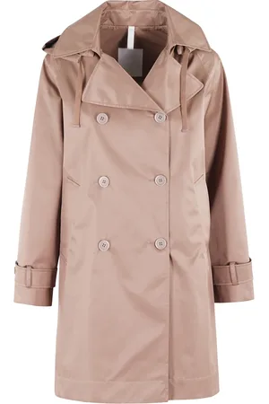 Duno Femme, Manteaux, Brun, Taille: 40 FR Trench oversize à double boutonnage