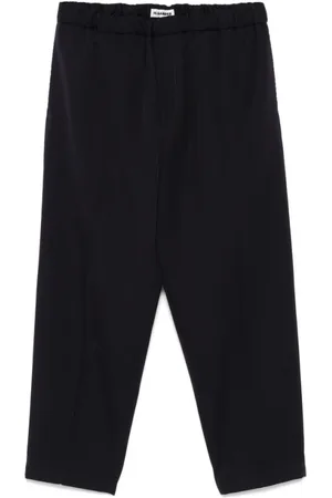 Jil Sander Homme, Pantalons, Bleu, Taille: M Pantalon à Taille Élastiquée