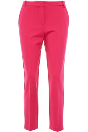 Pinko Femme, Pantalons, Rose, Taille: 38 FR Pantalon Slim-fit