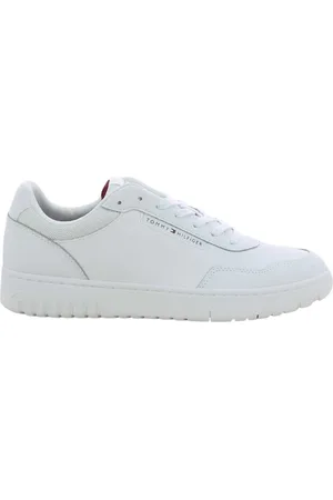 Tommy Hilfiger Homme, Chaussures, Blanc, Taille: 45 EU Basket Core Baskets