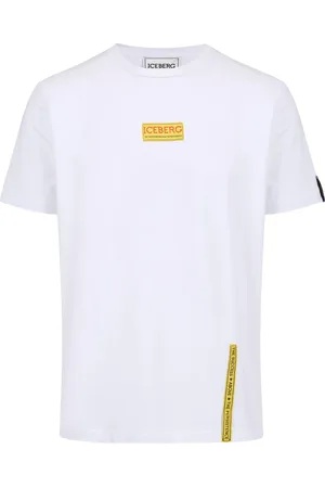 Iceberg Homme, Tops, Blanc, Taille: S T-shirt Slim-fit